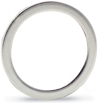 OFHC aes argentum patella gasket