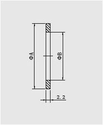 CF flange copper sigillumgasket